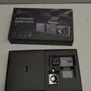 OMBAR Dash Cam Front and Rear 5G WiFi, Dash Cam 4K/2K/1080P+1080P, Dash Camera for Cars with 3.18" LCD Screen, Dashcam Car Camera with WDR Night Vision, G-Sensor, Loop Recording, SD Card Not Included