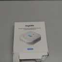 Smoke & Carbon Monoxide Alarm with Digital LCD Display, AEGISLINK Combination Smoke and CO Alarm Detector with 10-Year Lifespan & Replaceable Battery and Test/Silence Button