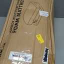4Inch Cot Mattress Topper,Gel Memory Foam,Twin Size(75 X 38“), Twin:75"x38"x4"