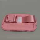 Pander Two Way Zipper Fanny Pack Nylon Everywhere Belt Bag for Women, Water Repellent Waist Packs, Crossbody Bags with Adjustable Strap (Light Pink).