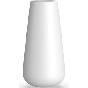 Premium Ceramic Vase for Pampas Grass - Flower Vase for Home Decor, Minimalism Style for Modern Table Shelf, Vases for Flowers for Kitchen Living Room (White, Extra Large)
