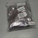 ZESICA Women's Fall Lapel Collar V Neck Long Sleeve Ribbed Knit Comfy Loose Casual Pullover Sweater Jumper Top (Brown, S)