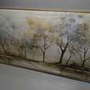 VHMING Abstract Wall Art Artwork Retro Trees Pictures Decor Canvas Painting Framed Ready to Hang Living Room Bedroom and Office Wall Decor 30x60 Inch