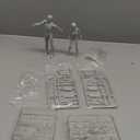 Yookeer Body Set, Drawing Action Figures Female and Male PVC Drawing Doll Human Model Manikin Art Mannequin Figures with Joints for Artists (Gray)