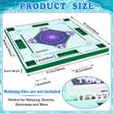 32"×32" Floating Mahjong Table for Pool, Floating Mahjong Table for Adult | Sturdy Mahjong Pool Float Table for Multi Games Dominoes Poker Scrabble, Floating Mahjong Table for Adult Pool Game