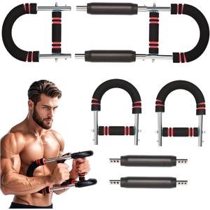 Chest Exerciser for Men,Twister Arm Trainer,Adjustable Chest Trainer Men,Arm Exercise Equipment,Chest Workout Equipment,Portable Spring Resistance for Home Workout Equipment(Red)