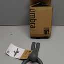 Umbra Buddy Door Stop, Heavy-Duty and Flexible, Soft-Touch Finish, Protects Your Floors, Grey