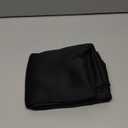 Gwine 24 Inch Long Tier Curtains for Small Window, Short Blackout Kitchen Curtains Over Sink, Half Window Drapes for Bedroom Bathroom Basement, 2 PCS, Each 30" Wx24 L, Black