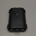 Outdoor Extension Cord Box, Large Waterproof Electrical Cord Box (9.05x6.61x2.67inch) Cable Connection Safety Protector Cover IP54 Water-resistant for Power Strip, Holiday Light and Decorations, Black