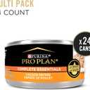 Purina Pro Plan Complete Essentials High Protein Cat Food Gravy, Wet Cat Food Chicken Entree - (Pack of 24) 5.5 oz. Cans (EXP 07/31/28)