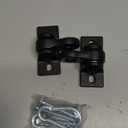 Heavy Duty Black Swing Hangers Screws Bolts Included Over 5000 lb Capacity Playground Porch Yoga Seat Trapeze Wooden Sets Indoor Outdoor 2 Pack