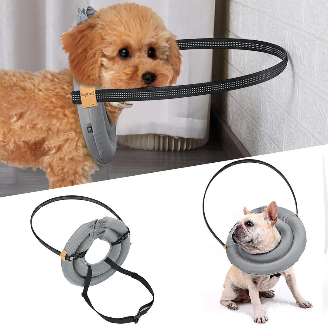 Blind Dog Bumper,Harness Guiding Device for Blind Dog,Pet Anti-Collision Ring for Protective&Build Confidence,Blind Dog Accessories-