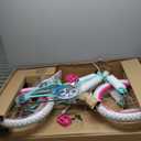 Huffy Illuminate Bike for Girls, 12/16/20 Inch Size Options, Ages 3+ Years Old, Removable Training Wheels (12" and 16" Only), Multiple Color Options, Easy Assembly, Streamers, Adjustable Seat, Durable