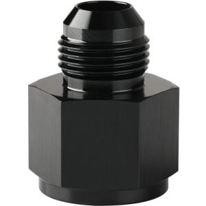 16AN Female to 12AN Male Flare Reducer Adapter Fitting Connector Aluminum Black