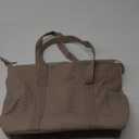 BAGSMART Large Tote Bag For Women, Travel Shoulder Bag Top Handle Handbag with Yoga Mat Buckle for Gym, Work, Travel
