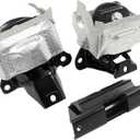 Front Left & Right Engine Motor Mount & Rear Trans Mount for Cadillac Escalade ESV for Chevy Tahoe Suburban Silverado for GMC Sierra 1500 Yukon XL 2014-2020 Automatic 6.2L 5.3L 4WD