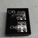 Vgate 8-Way Battery Terminal Distribution Block for Lithium or AGM Lead-Acid Battery with Bolt Down Ends or Threaded Studs, M10 or 3/8-16