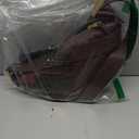 Luna Slouchy Leather Crossbody Bag Dark Red 