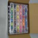 96Pcs Professional Sewing Thread Kit, 48 Colors 400 Yards/Spool, [Top Durability with 4-Ply Tight-Twist] AAA-Grade Polyester Thread with Prewound Bobbins, Sewing Thread for Hand & Machine Sewing