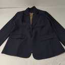 ZESICA Women's Fall Business Casual Blazers 2025 Long Sleeve Lapel Open Front Button Work Blazer Jackets with Pockets L