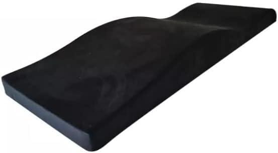 ENDELLE Lash Bed Topper,Curvy Massage Foam Cushion for Salon, Ergonomic Massage Topper with Removable Cover-70x23"