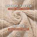 TACVASEN Men's Pullover Hoodie Thick Sherpa Lined Kangaroo Pocket Winter Windproof Warm Fleece Hoodie Athletic Sweatshirts (Gray)