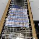 SZHLUX 32" Live Animal Cage Trap, Heavy Duty Folding Raccoon Traps, Humane Cat Trap for Stray Cats, Raccoons, Squirrel, Skunk, Mole, Groundhog, Armadillo, Rabbit, Catch and Release