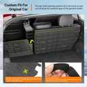 powoq Backrest Mat Compatible with 2020-2025 Subaru Outback Rear Seat Protector TPE All Season Protection Cargo Liner Replacement for 2020-2022 2023 2024 2025 Subaru Outback Accessories (Backrest Mat)