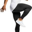 ATHLIO Men's Cool Dry Short Sleeve Compression Shirts, Sports Baselayer T-Shirts Tops, Athletic Workout Shirt, 3pack Tops Black/Charcoal/White, XX-Large
