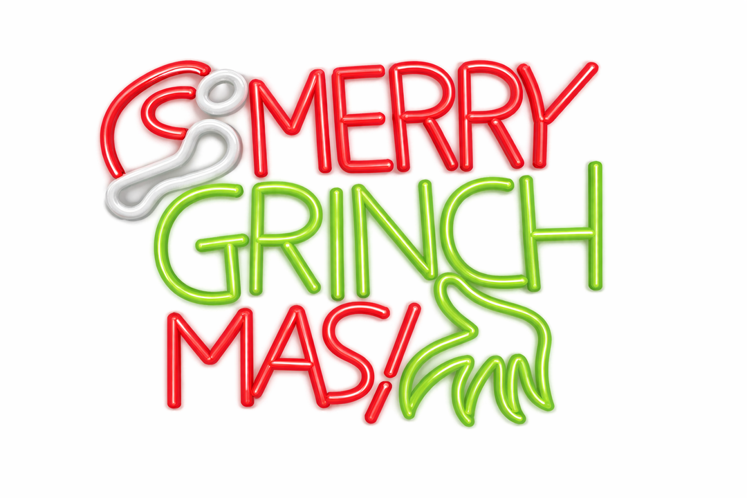 Neon Sign Gmerry GrinchMass