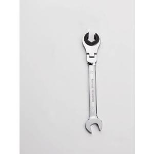 FLZOSPER 22mm Metric Fix Tubing WrenchFlex-Head Gear Wrench, Ratcheting Fix Combination Wrench Spanner