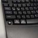 Wireless Keyboard and Mouse Combo, 2.4G Full Size Wave Keys Ergonomic Keyboard with Wrist Rest, Phone Holder, 3-Level DPI Adjustable Wireless Ergonomic Mouse for Windows, Mac Desktop/Laptop/PC(Black)