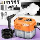 Upgraded 1.8Qt Handheld Steam Cleaner for Home Cleaning,6-Levels Adjustable Pressurized Handheld Steamer, Protable Hand held Steamer for Cleaning 10s Heat-Up, Protable Steam Cleaners Handheld for Home