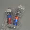 ArtCreativity 7.5 Inch Light Up Magic Ball Toy Wands for Kids, Set of 2, Flashing LED Wands for Boys and Girls, Thrilling Spinning Light Show, Batteries Included, Fun Gift or Birthday Party Favor