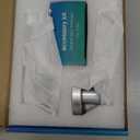 Fingerprint Door Lock Biometric Door Knob with Keypad Keyless Entry, Door Locks for Bedrooms, Home Hotel Office Apartment Silver