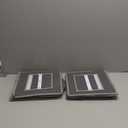 2 Packs Hanging Closet Organizer Storage, 6-Shelf Hanging Shelves for Closet, Closet Clothes Organizer and Storage with Side Pockets, Grey