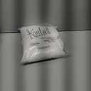 2 Panels Plain White Semi Blackout Curtains 84 Inches Long,Grommet No Non Black Out Privacy Keep Heat Fabric Darkening Thermal Window Coverings Drapes for Living Room Bedroom,84 Length Pair Set