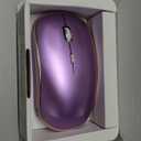 JOYACCESS Wireless Mouse - 2.4G Portable & Ergonomic with 5 DPI Levels for Desktop, Notebook, PC & Laptop (Purple)