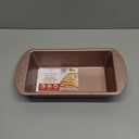 Farberware Nonstick Bakeware Meatloaf/Nonstick Baking Loaf Pan - 9 Inch x 5 Inch, Rose Gold