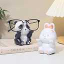 Cute Animal Eyeglasses Holder for Home Office Desk Decoration Gift