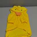 DELIFUR Dog Halloween Duck Costume - Adorable Dog Hoodies for Small Medium Pet Cute Animal Clothes Cosplay Sweatshirt Yellow (Duck, Medium)