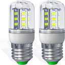 5304511738 KEI D34L Refrigerator Bulb Replacement for Electrolux Kenmore Frigidaire Refrigerator Replace PS12364857 AP6278388 4584444 110V-3.5W (White Light 2 pcs)