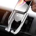 VICSEED 2024 Upgrade Car Vent Phone Mount with Metal Air Vent Clip, Auto Lock Phone Mount for Car Phone Holder Mount, Car Mount for iPhone 15 Pro Max 14 13 12 & All Phones