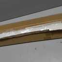 No Drill Cordless Roman Shades, White, 39x64