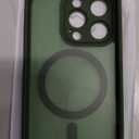 TOCOL Magnetic for 16 Pro Alpine Green Case, Upgraded Full Camera Protection, Compatible with Magsafe, Drop Protection, Translucent Matte Back Bumper for iPhone 16 Pro 6.3-Inch (Alpine Green)