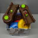 Dinosaur Ball Drop Toy for 3 4 5 6 7 8 Years Old Kids, Dino Spin Twister Toddlers Toy, Shoot Balls Toddler Montessori Toys Gifts for 3-6 Year Old Boys Girls, 2 Players PK Mode