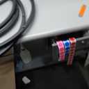 aboxoo Nesting Coffee Table Grey Glass Table Set of 2, Small Round Glass Nesting Tables for Living Room Bedroom, Accent Tea Table with Metal Frame Modern Industrial Simple