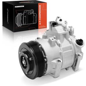 A-Premium Air Conditioner AC Compressor with Clutch Compatible with Toyota Camry 2.5L 2012-2017, RAV4 2.5L 2009-2012