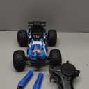 Remote Control Car, Remote Control Truck, 2.4Ghz All Terrain Off-Road Monster Truck, 20 KM/H Rc Cars with LED Bodylight and 2 Rechargeable Batteries Toys for Boys