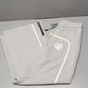 GORGLITTER Men's Wide Leg Baggy Sweatpants Y2K Graphic Zip Hem Casual Workout Athletic Trousers Track Pants Small, Light Grey